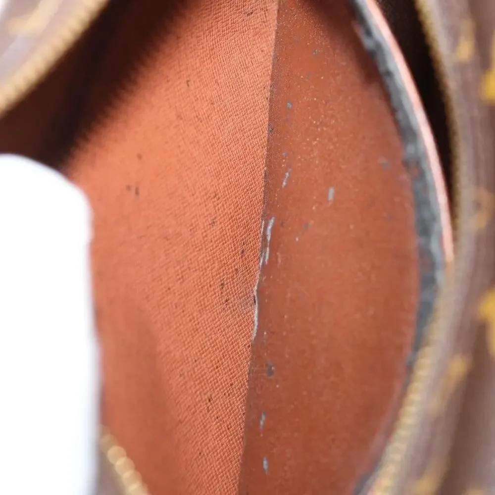 Louis Vuitton Monogram Compiegne 23 Clutch Bag Brown